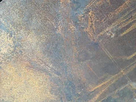 Rusty metallic frame background Stock Photos