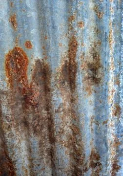 Rusty metallic frame background Stock Photos