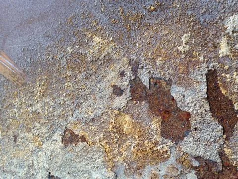 Rusty metallic frame background Stock Photos