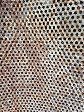 Rusty metallic frame background Stock Photos