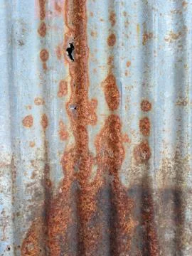 Rusty metallic frame background Stock Photos