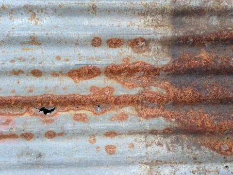 Rusty metallic frame background Stock Photos