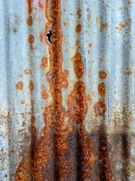 Rusty metallic frame background Stock Photos