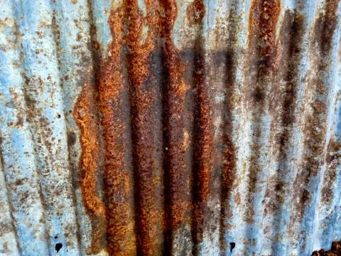 Rusty metallic frame background Stock Photos