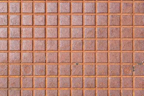 Rusty metallic textured surface Stock Photos