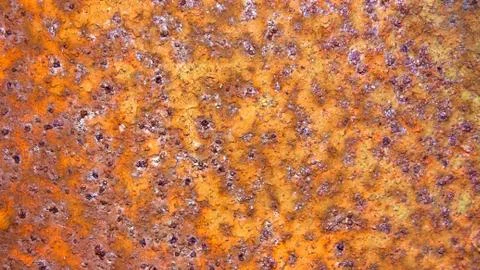 Rusty metallic texture.Old rusty background. Stock Photos