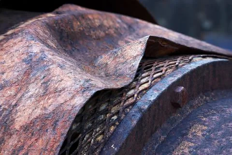 Rusty mining machinery. abandoned old tin mining equipment.	 Stock Photos