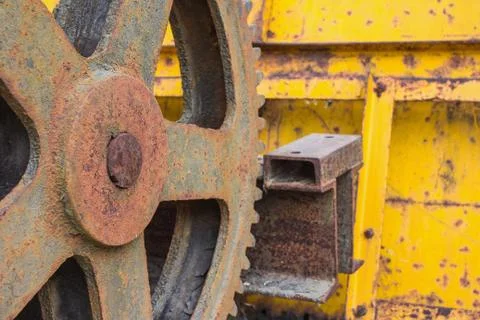Rusty Mining Machinery Stock Photos