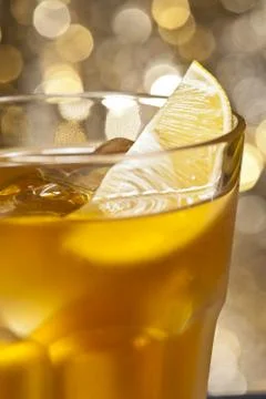 Rusty nail cocktail Stock Photos