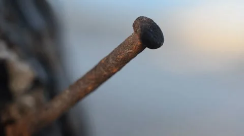 Rusty nail 動画素材 8660956