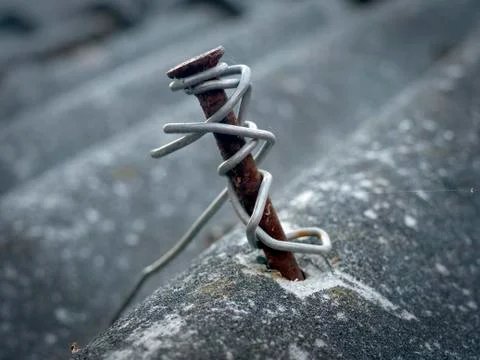 Rusty nail Stock Photos