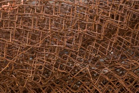 Rusty net Stock Photos