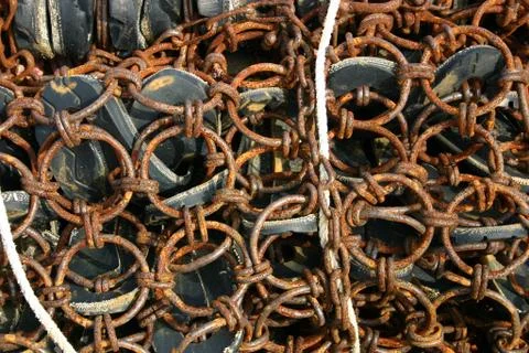 Rusty Net Stock Photos