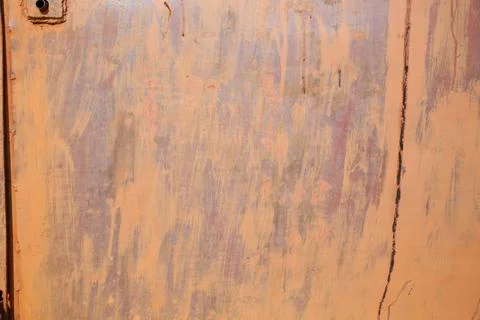 Rusty old, corroded iron texture. Iron shabby wall in full screen. Stock Photos