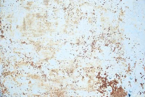 Rusty old, corroded iron texture. Iron shabby wall in full screen. Stock Photos