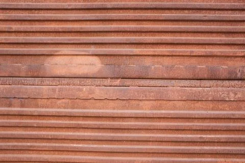 Rusty old, corroded iron texture. Iron shabby wall in full screen. Foto stock