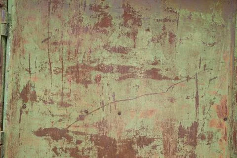 Rusty old, corroded iron texture. Iron shabby wall in full screen. Stock Photos