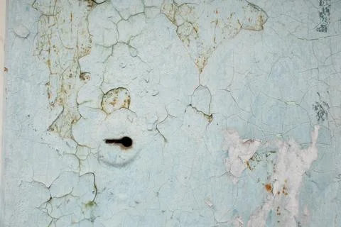 Rusty old, corroded iron texture. Iron shabby wall in full screen. Stock Photos