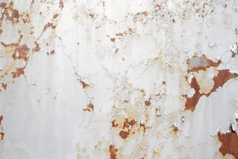 Rusty old, corroded iron texture. Iron shabby wall in full screen. Stock-Fotos