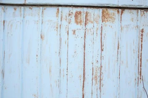 Rusty old, corroded iron texture. Iron shabby wall in full screen. Stock Photos