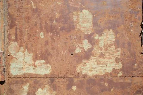 Rusty old, corroded iron texture. Stock Photos