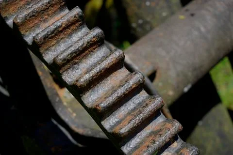 Rusty Old Drive Cog Stock Photos