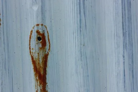 Rusty old hole Stock Photos