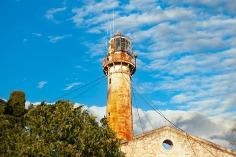 Rusty old lighthouse Stock Photos