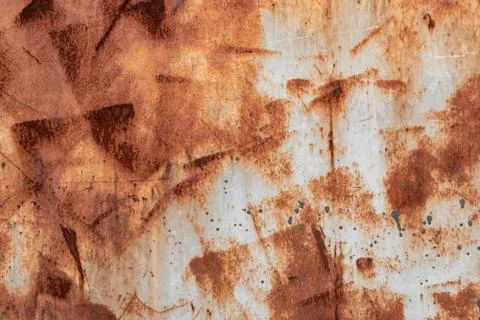 Rusty old metal as background. Stock Photos