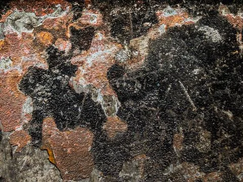 Rusty old metal surface Foto stock