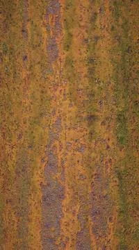 Rusty old metal surface texture, iron oxide background Stock Photos