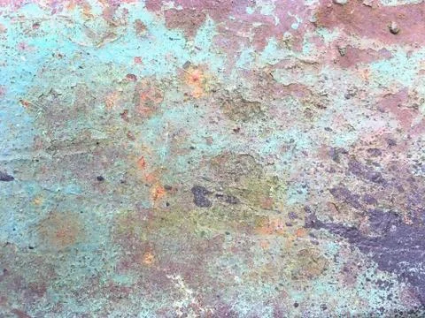 Rusty, old, rough, metal texture. Dark rusty metal texture background for int Stock Photos
