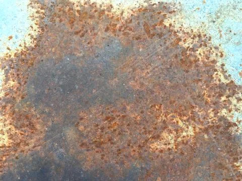 Rusty, old, rough, metal texture. Dark rusty metal texture background for int Stock Photos