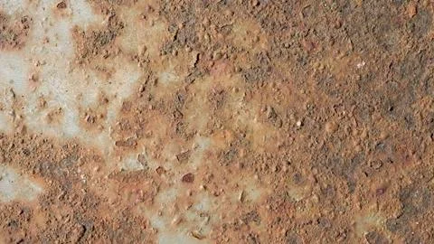 Rusty, old, rough, metal texture. Dark rusty metal texture background for int Stock Photos