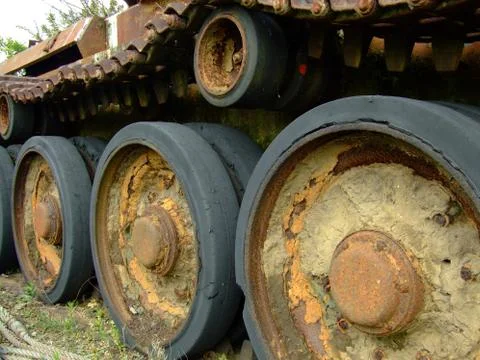 Rusty old tank Stock Photos
