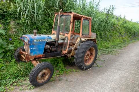 Rusty Old Tractor Stock Photos