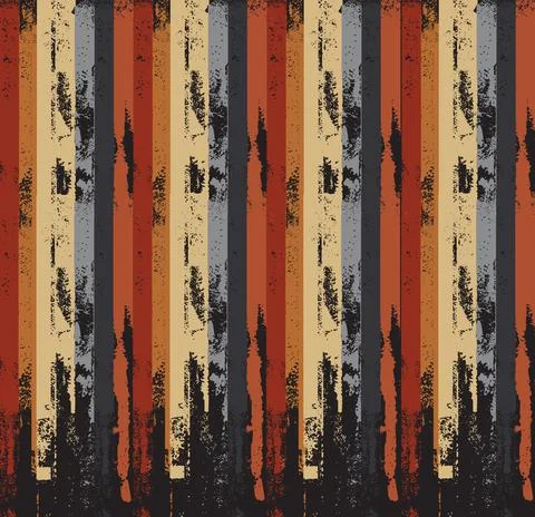 Rusty Old Wall Vertical Striped Pattern Background Wallpaper Stock Illustration