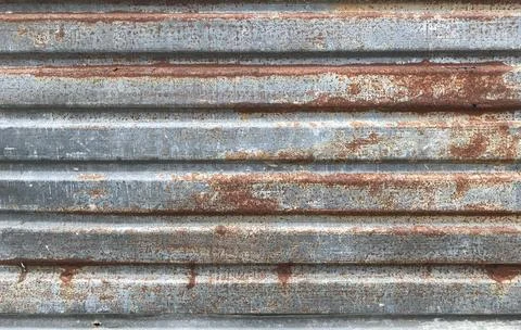 Rusty old zinc texture background Stock-Fotos