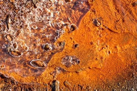 Rusty orange background Stock Photos