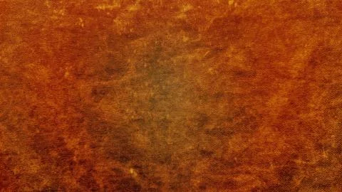 Rusty orange textured background with mottled brown patina intricate canvas.. Stock Photos