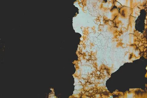 Rusty paint background in dark colors Stock Photos