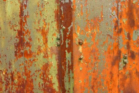 Rusty Paint Peel Stock Photos