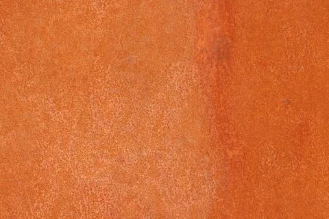 Rusty Paint Wall Texture. Blank Clean Corroded Surface. Stock Photos