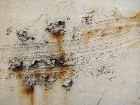 Rusty painted wall Foto stock