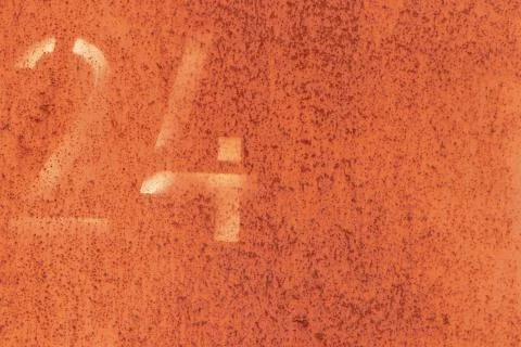 Rusty Painted Wall Texture. Number 24 Stock Photos