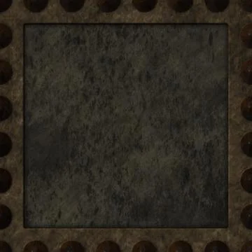 Rusty panel Stock Illustration