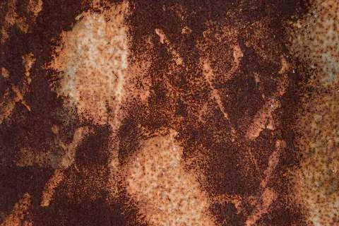 Rusty piece of iron Stock Photos
