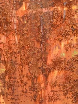 Rusty plates Foto stock