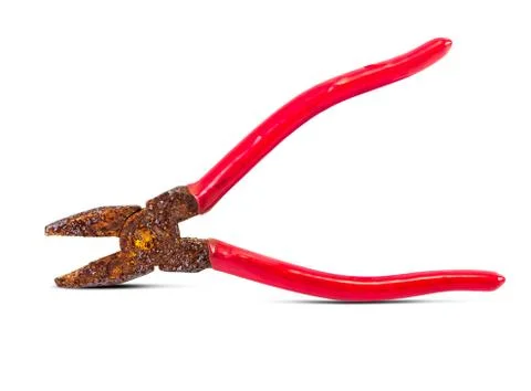 Rusty pliers Stock Photos