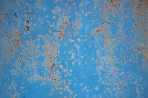 Rusty poorly painted surface. Stock Photos